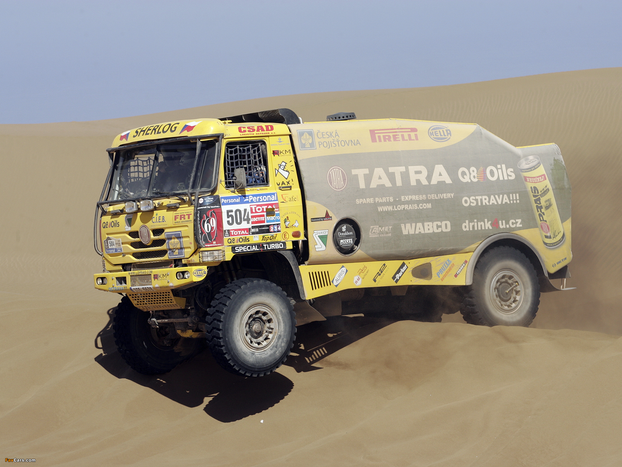 Pictures of Tatra T815 4x4 Rally Truck 2010–11 (2048 x 1536)