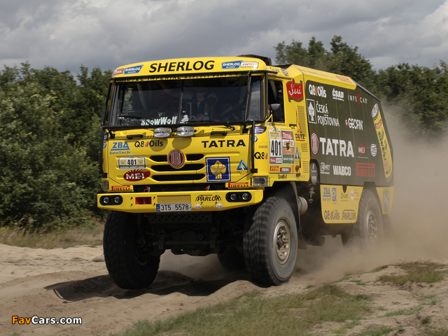 Tatra T815 4x4 Rally Truck 2007–08 photos (640 x 480)