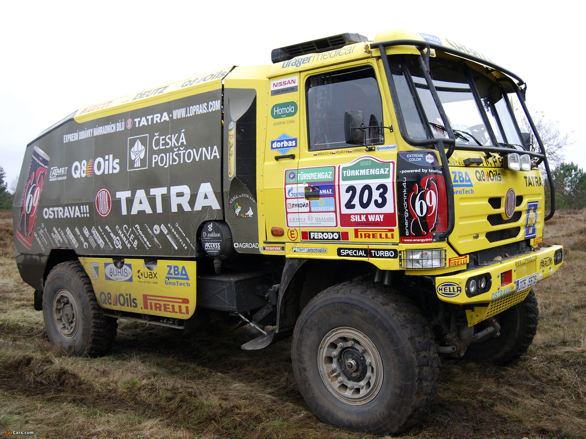 Грузовик 2009. Tatra 815 Rally.