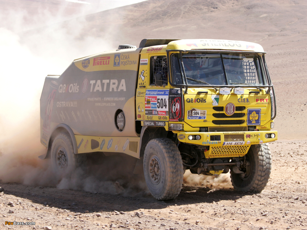 Tatra T815 4x4 Rally Truck 2010–11 images (1024 x 768)