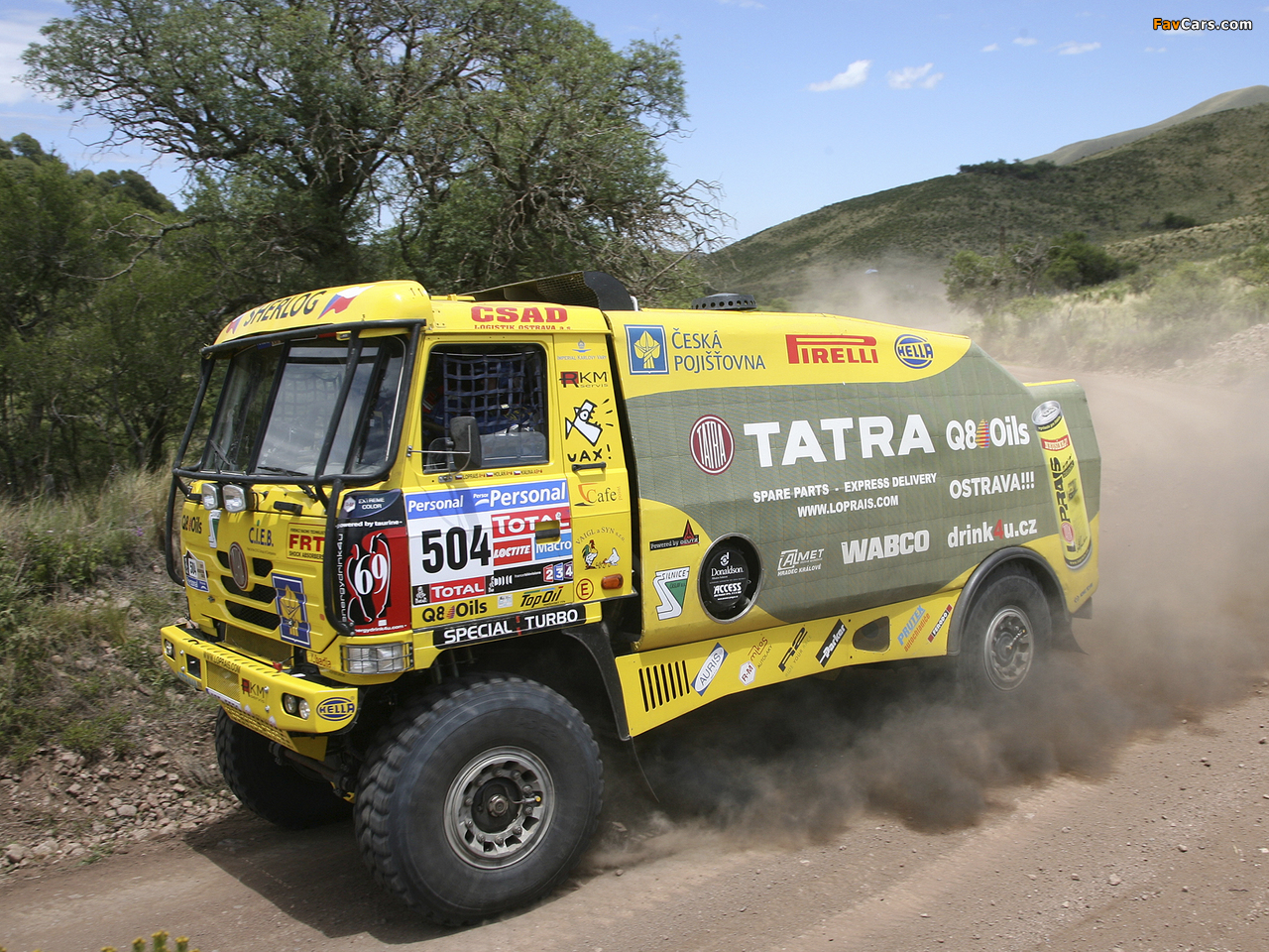 Tatra T815 4x4 Rally Truck 2010–11 wallpapers (1280 x 960)
