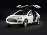 Images of Tesla Model X Prototype 2012
