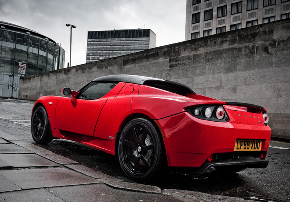 Images of Tesla Roadster Sport UK-spec 2009–10