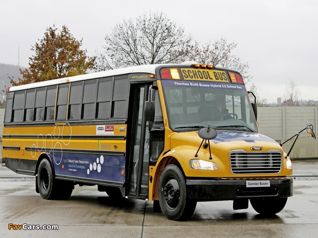 Pictures of Thomas Saf-T-Liner C2 School Hybrid 2009 (640 x 480)