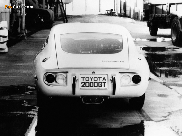 Toyota 2000GT Prototype (280A/I) 1965 wallpapers (640 x 480)
