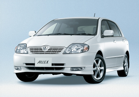 Toyota Allex 2001–02 wallpapers
