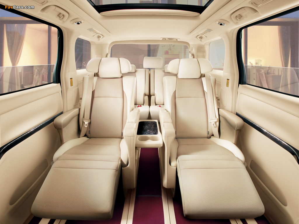 Photos of Toyota Alphard Hybrid G “Premium Seat Package (ANH20W) 2012 (1024 x 768)
