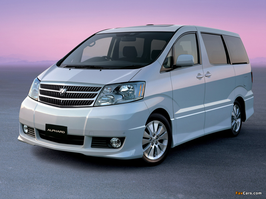 Pictures of Toyota Alphard (H10W) 2002–08 (1024 x 768)
