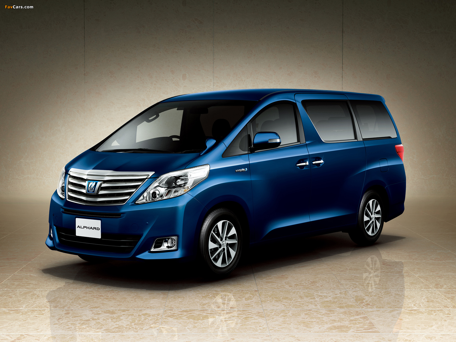 Pictures of Toyota Alphard Hybrid X 4WD (ANH25W) 2011 (1600 x 1200)