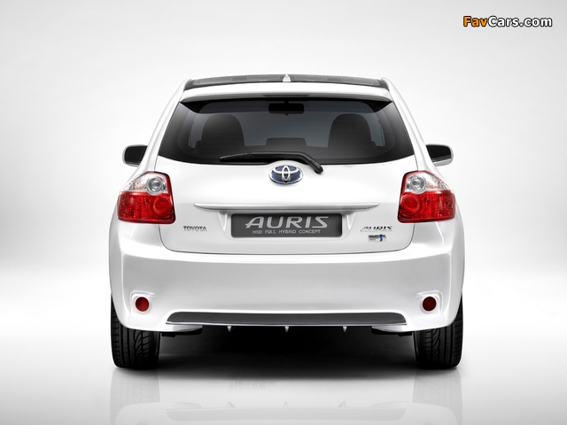 Pictures of Toyota Auris HSD Full Hybrid Concept 2009 (640 x 480)