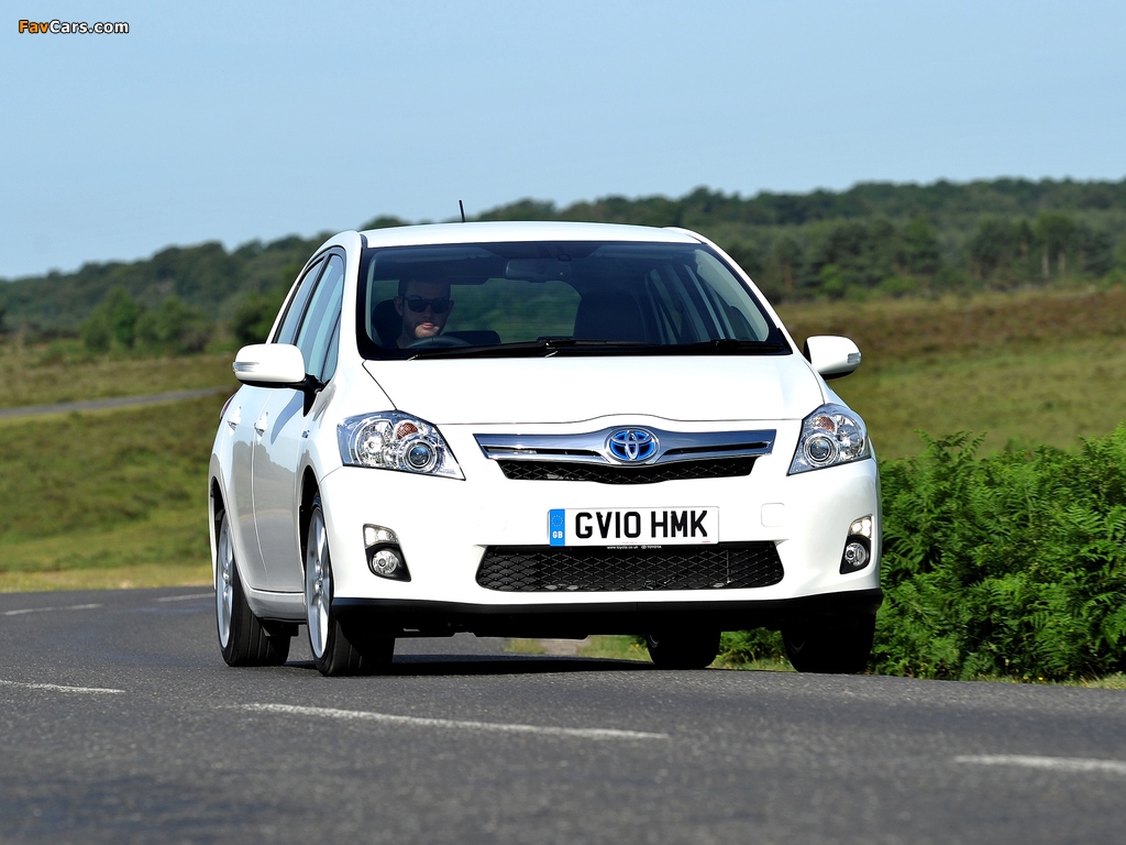 Pictures of Toyota Auris HSD UK-spec 2010–12 (1024 x 768)