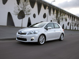 Toyota Auris HSD 2010–12 wallpapers