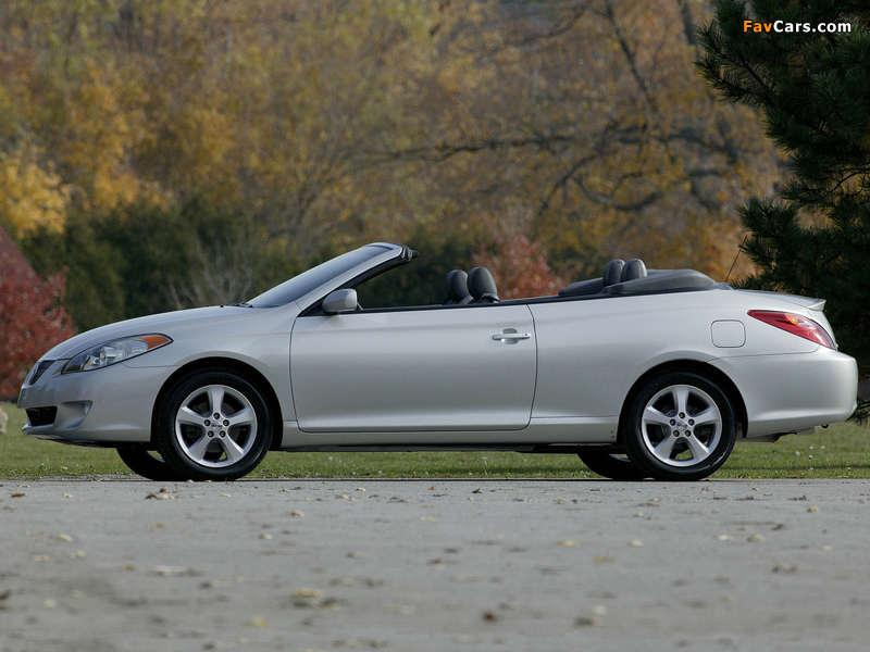 Pictures of Toyota Camry Solara Convertible 2004–06 (800 x 600)