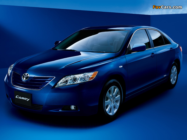 Images of Toyota Camry JP-spec 2006–09 (640 x 480)