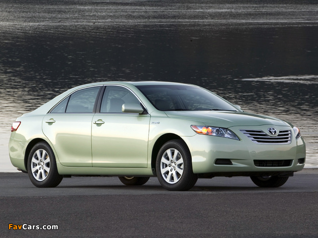 Images of Toyota Camry Hybrid 2006–09 (640 x 480)