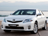 Pictures of Toyota Camry Hybrid AU-spec 2009–11