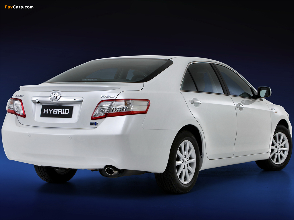Pictures of Toyota Camry Hybrid AU-spec 2009–11 (1024 x 768)