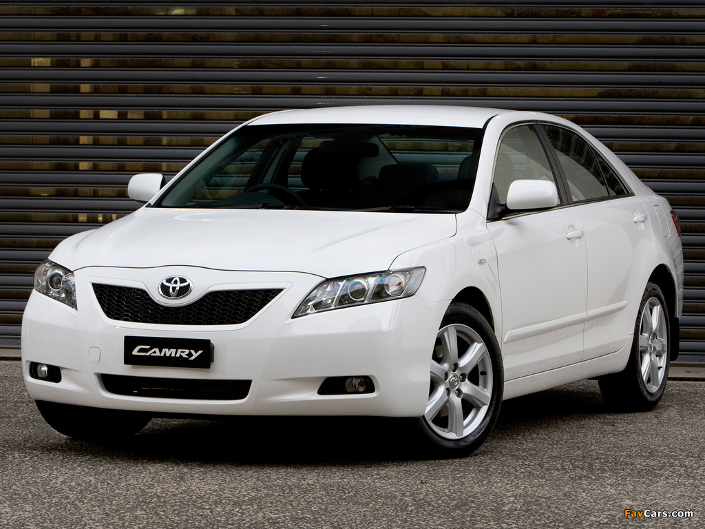 Pictures of Toyota Camry AU-spec 2009–11 (1024 x 768)