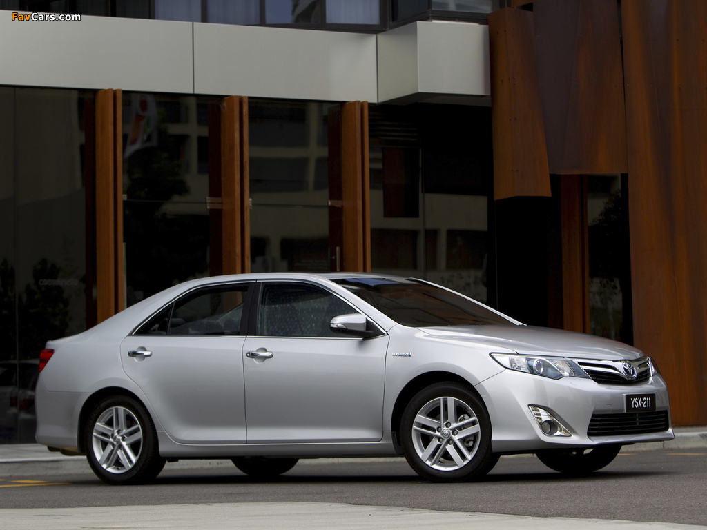 Pictures of Toyota Camry Hybrid AU-spec 2011 (1024 x 768)