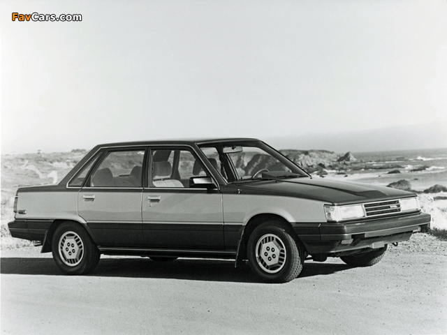 Toyota Camry LE US-spec (V10) 1984–86 images (640 x 480)