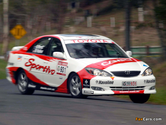 Toyota Camry Sportivo Rally Car (ACV30) 2002–04 wallpapers (640 x 480)