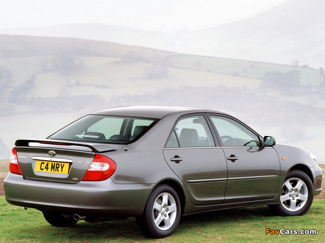 Toyota Camry UK-spec (ACV30) 2002–06 wallpapers (640 x 480)