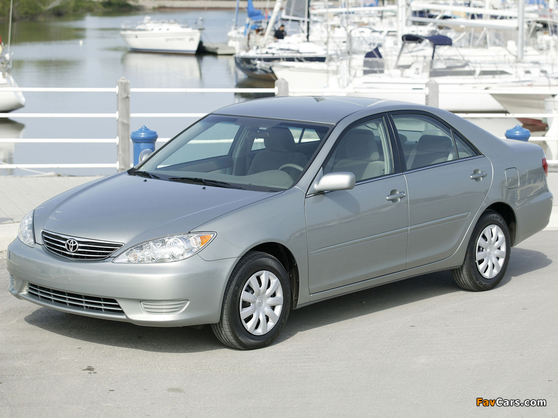 Toyota Camry LE US-spec (ACV30) 2004–06 pictures (800 x 600)