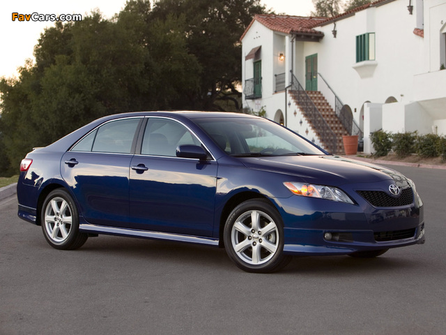 Toyota Camry SE 2006–09 pictures (640 x 480)