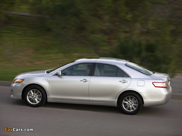 Toyota Camry Hybrid 2009–11 images (640 x 480)