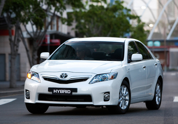 Toyota Camry Hybrid AU-spec 2009–11 photos