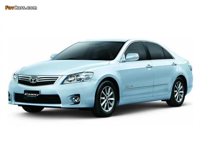 Toyota Camry Hybrid TH-spec 2009–11 wallpapers (640 x 480)