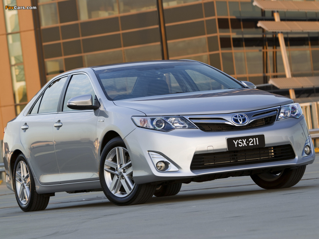 Toyota Camry Hybrid AU-spec 2011 pictures (1024 x 768)
