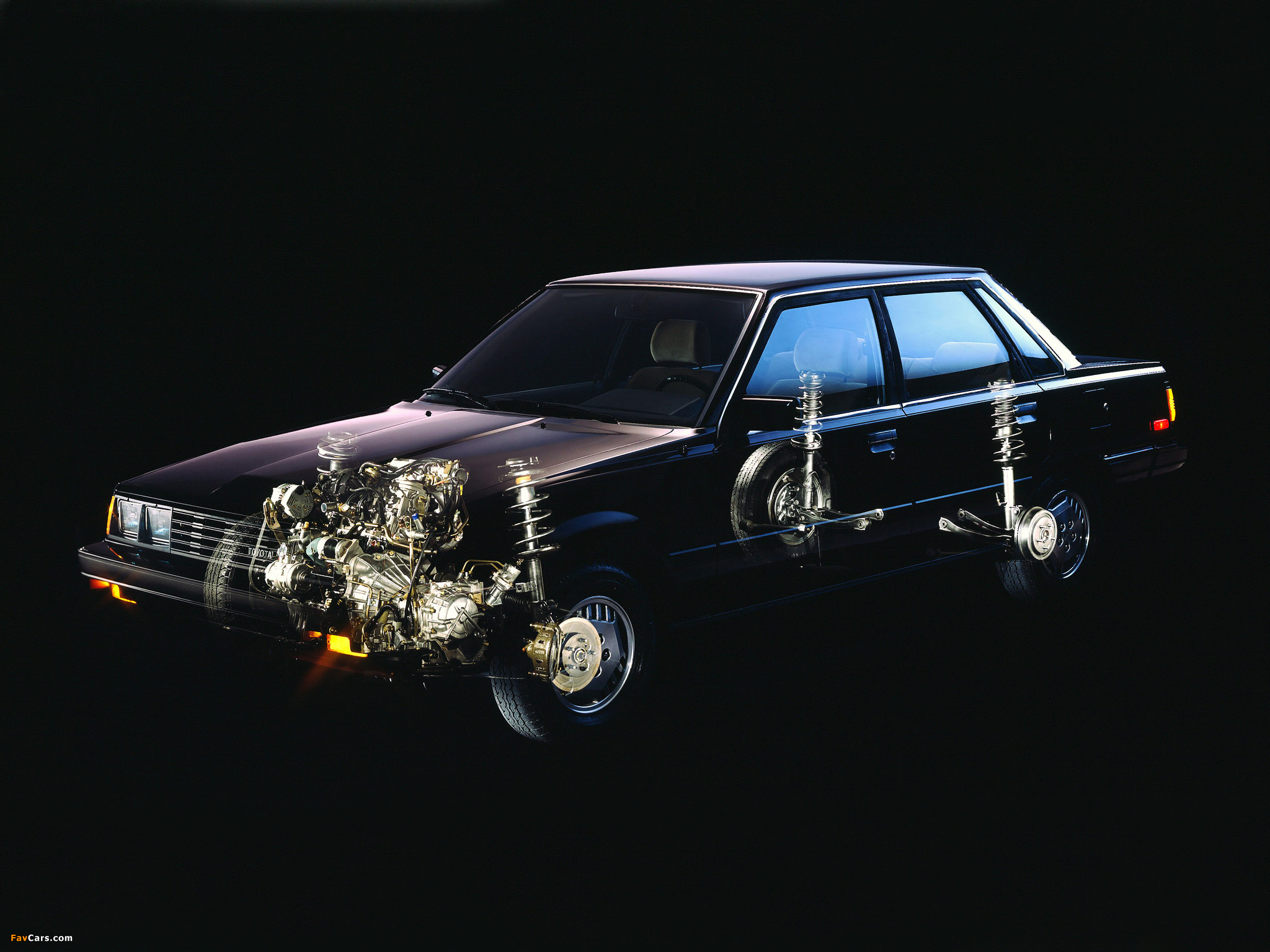 Toyota Camry LE US-spec (V10) 1984–86 wallpapers (2048 x 1536)