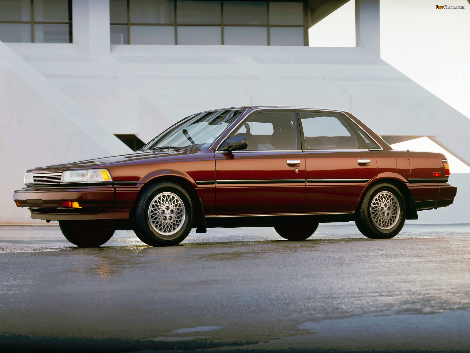 Toyota Camry Sedan LE US-spec 1986–90 wallpapers (1600 x 1200)