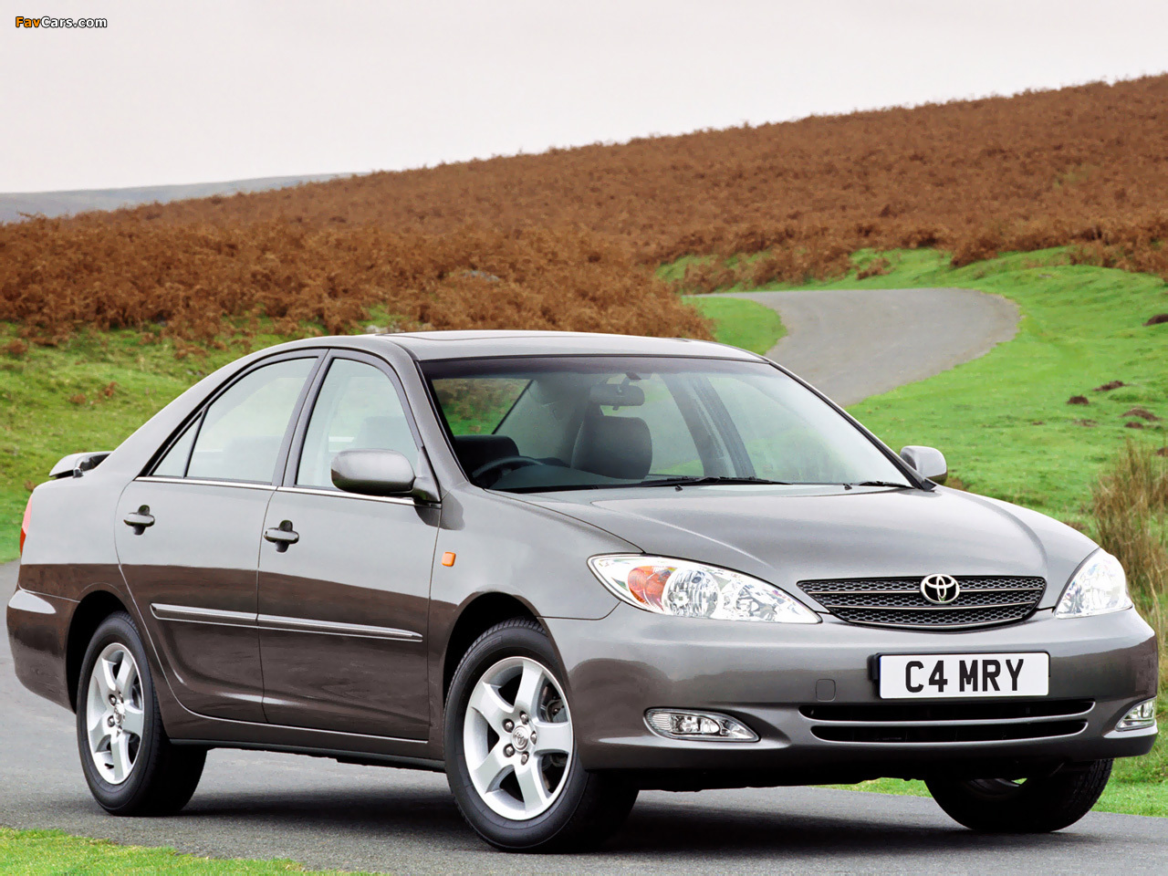 Toyota Camry UK-spec (ACV30) 2002–06 wallpapers (1280 x 960)