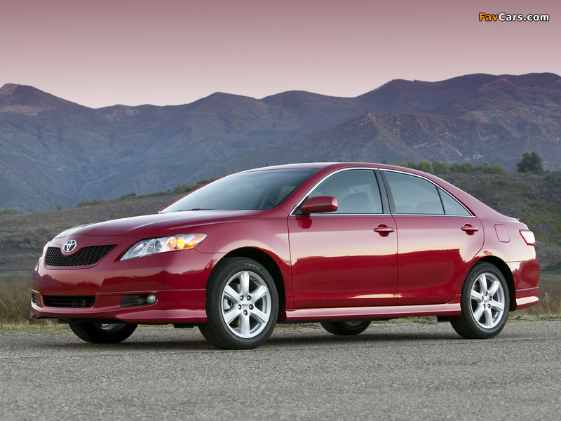 Toyota Camry SE 2006–09 wallpapers (800 x 600)