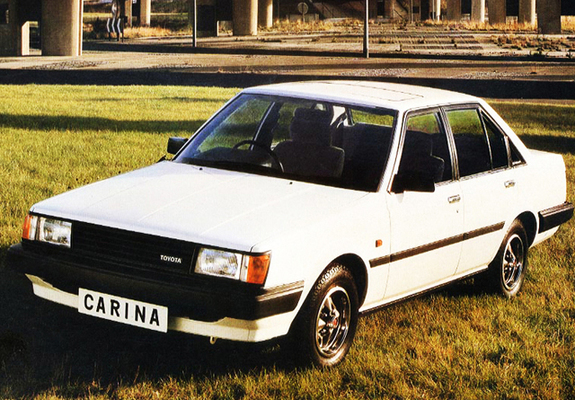 Photos of Toyota Carina 1.6 GL Saloon UK-spec (TA61) 1982–84