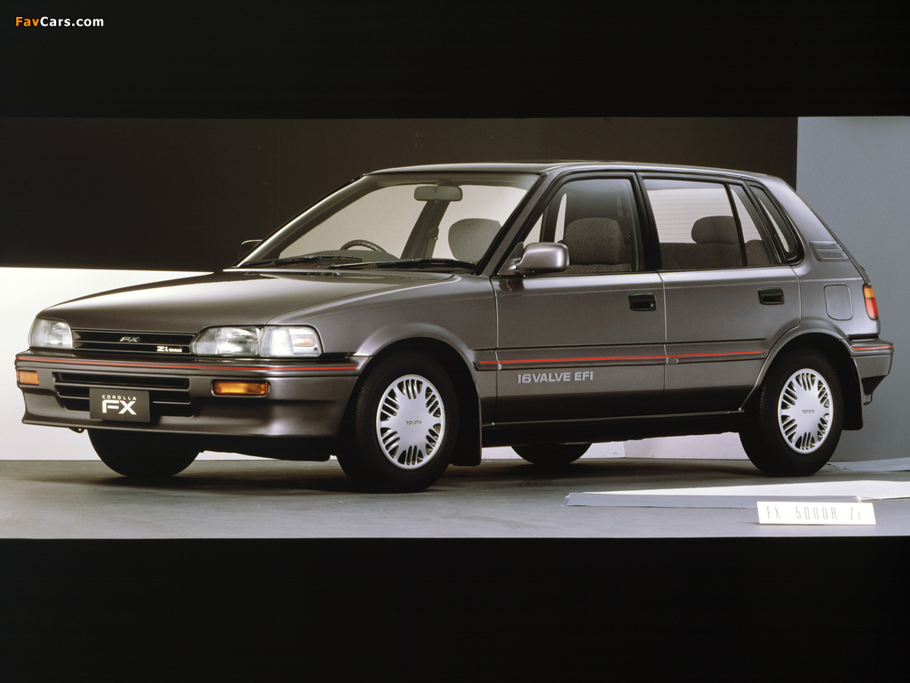 Images of Toyota Corolla FX 5-door (E90) 1987–91 (1024 x 768)