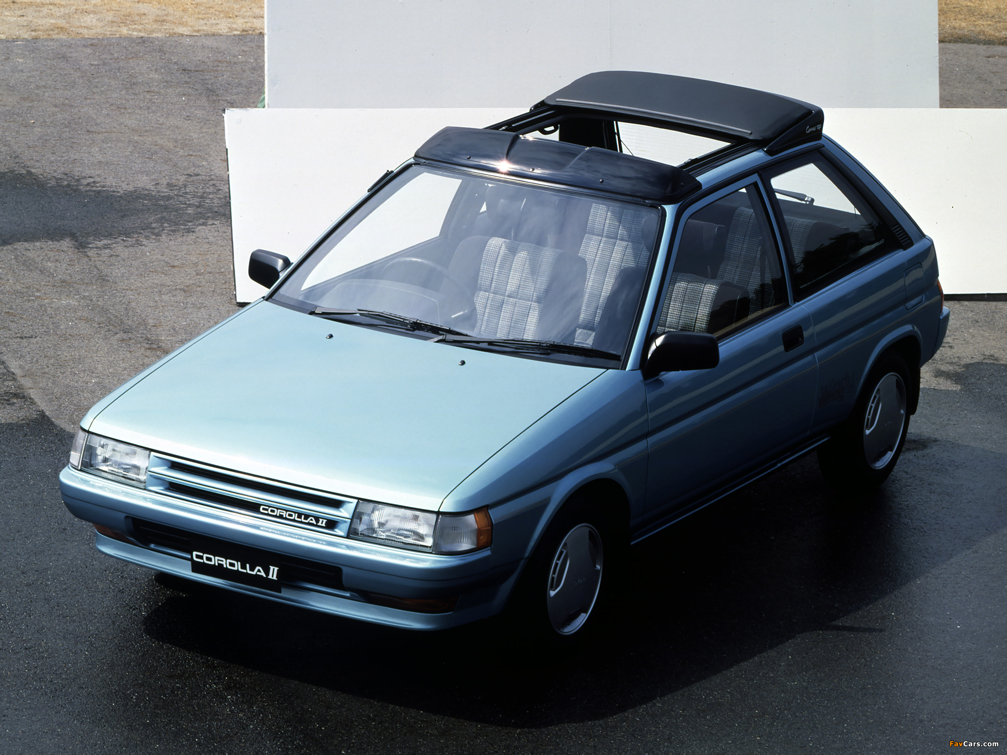 Toyota Corolla II 1.3 Windy Canvas op 1988–90 images (2048 x 1536)