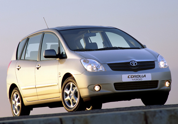 Pictures of Toyota Corolla Verso 2001–04