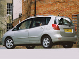 Pictures of Toyota Corolla Verso UK-spec 2001–04