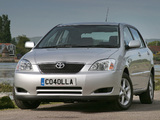 Images of Toyota Corolla 5-door UK-spec 2001–04
