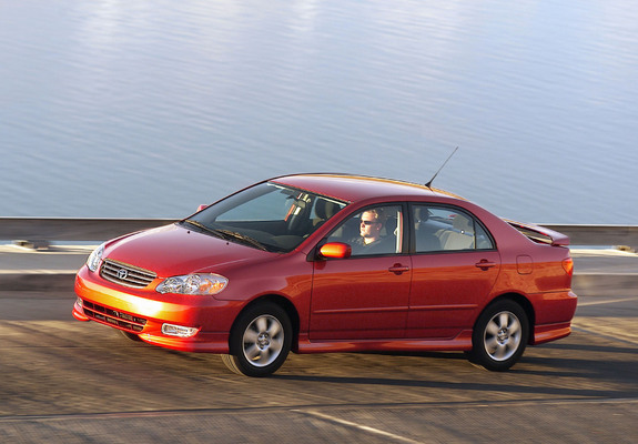 Images of Toyota Corolla S US-spec 2002–08