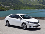 Images of Toyota Corolla EU-spec 2013