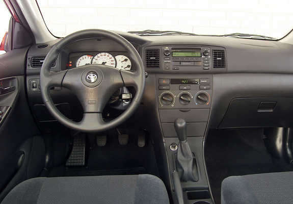 Photos Of Toyota Corolla S Us Spec 2002 08