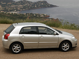 Photos of Toyota Corolla 5-door 2004–07