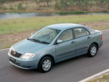 Pictures of Toyota Corolla Ascent Sedan 2001–04