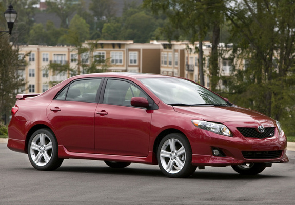 Pictures of Toyota Corolla XRS US-spec 2008–10