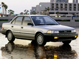 Toyota Corolla Sedan Deluxe US-spec 1987–91 pictures