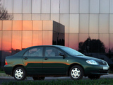 Toyota Corolla Sedan ZA-spec 2001–04 images